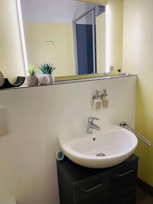 Fewo 20 - Appartement Im Rottalblick - Youngmodern Wohnen, Tiere Willkommen, Bademantelgang Zur Therme, Tv Und Balkon 巴特格里斯巴赫 外观 照片